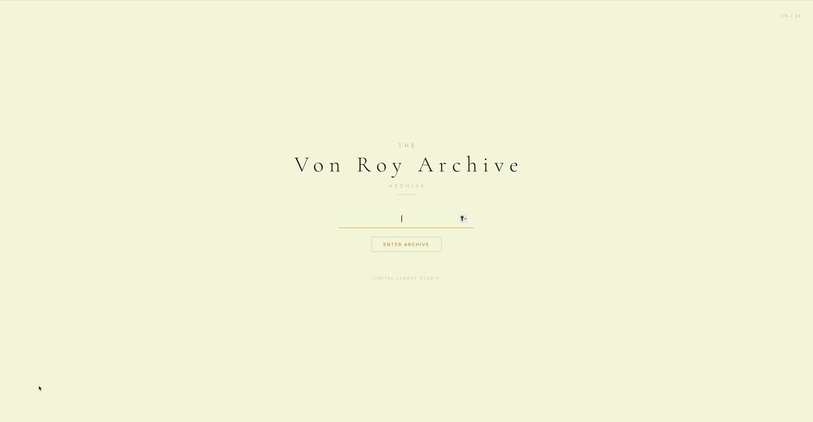 The von Roy Family Archive